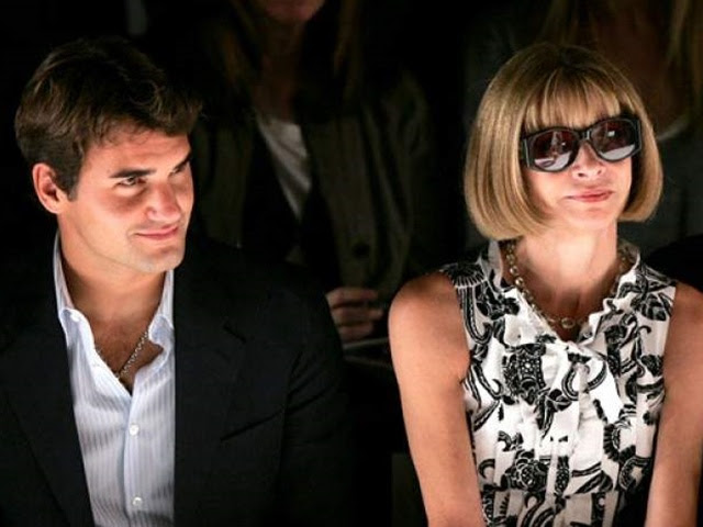 Mối duyên tình đặc biệt của Roger Federer và nữ hoàng làng thời trang