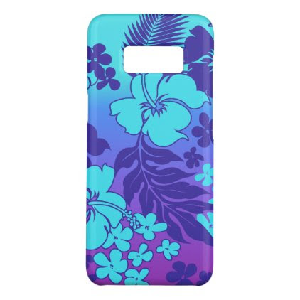 Kona Blend Hawaiian Hibiscus Turq Violet Case-Mate Samsung Galaxy S8 Case