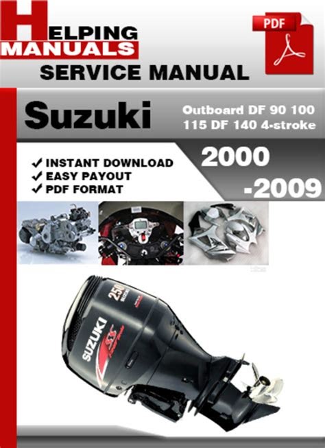 PDF Suzuki 2001 2009 Df 90 100 115 140 Hp Service Manual