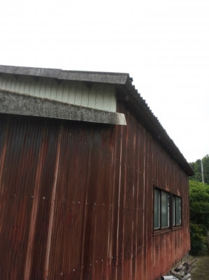 スレート屋根のアスベストについて 板金屋さんの展開図