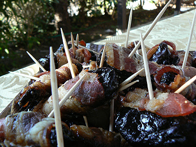 pruneaux bacon erable