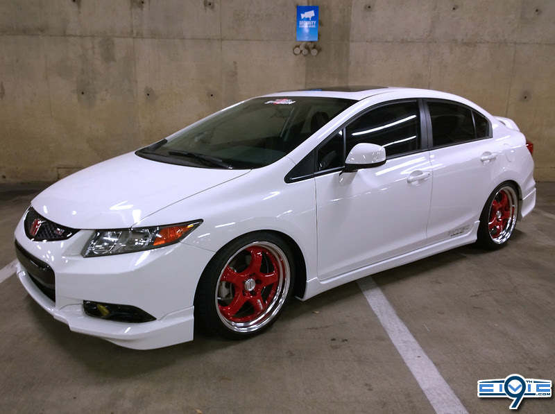 Honda Civic 2014 White Orchid Pearl