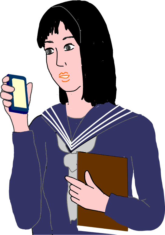 女子高生 イラスト 女子中学生 無料