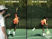 tenniswarehouse Tennis Serve: Kick Serve Step 4 - Follow Through