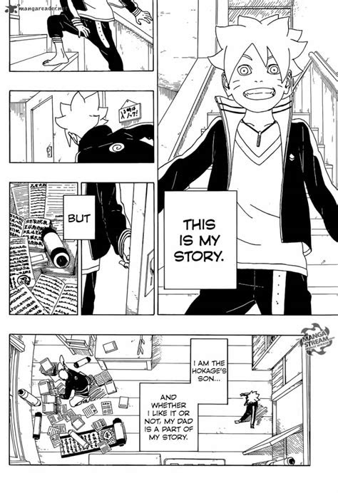 Die geschichte begleitet den sohn des 7. Boruto Chapter 1 - Page 1