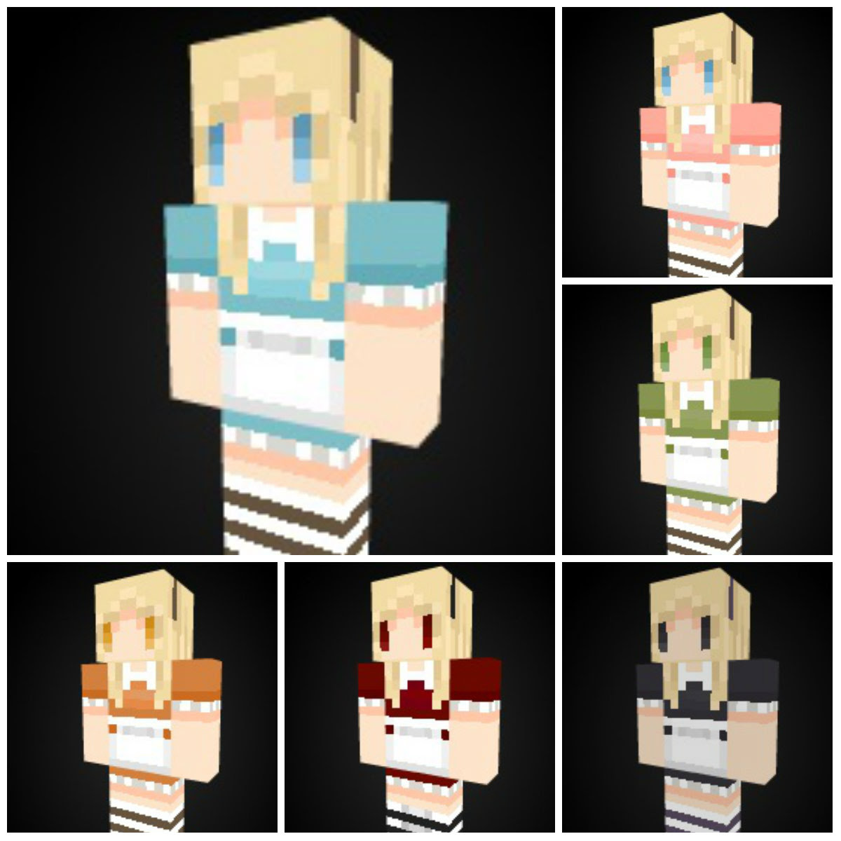 Minecraft スキン置き場 Mitukiのクローゼット Chouato
