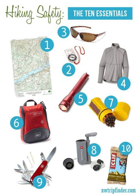 hiking safety ten essentials safe hiking