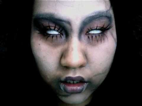 goth doll makeup. Halloween Makeup: Gothic Victorian Doll (pls watch in HQ)