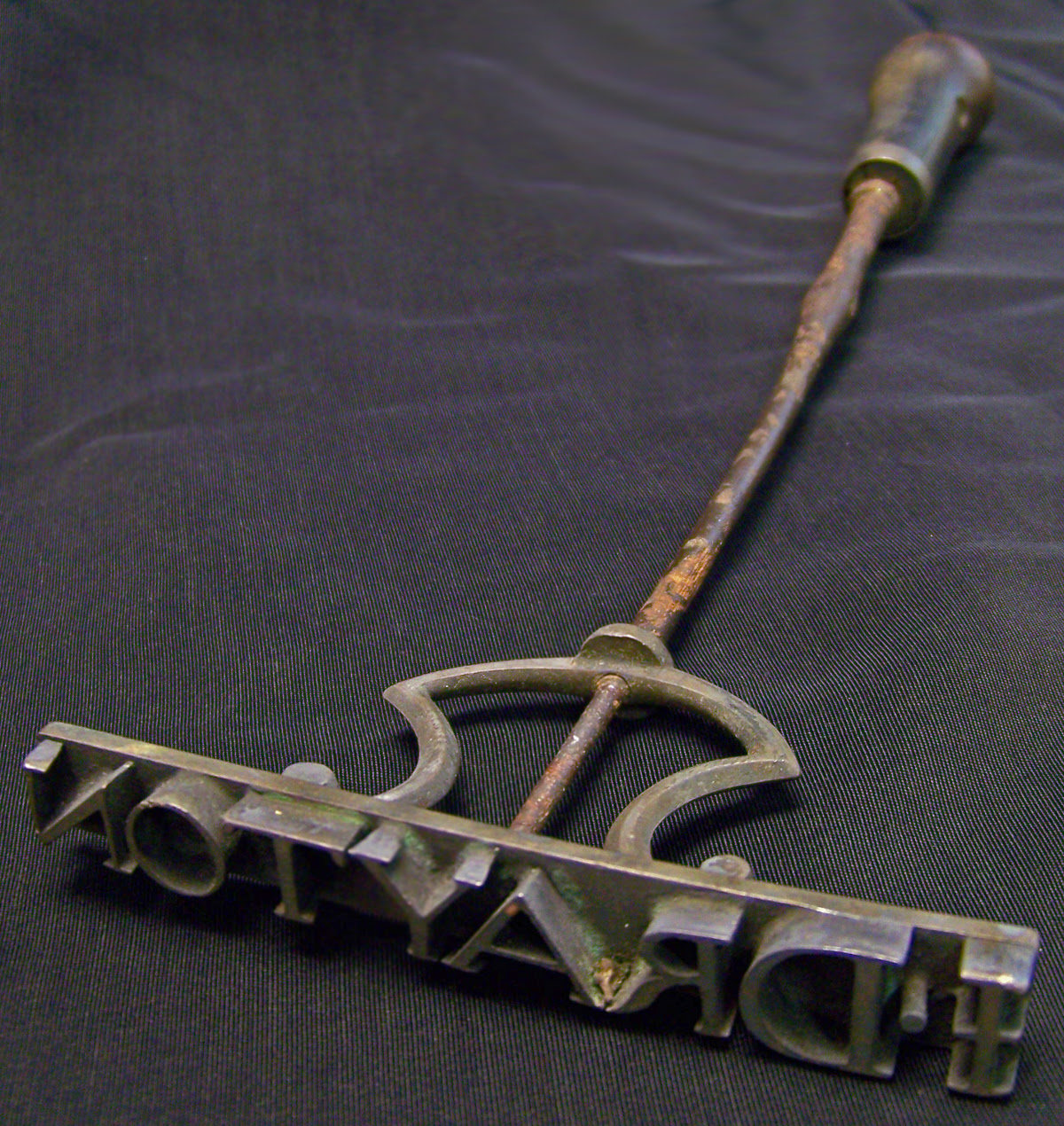 Wood branding iron wedding