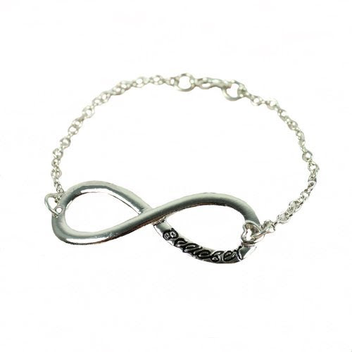  Bracelet Justin Bieber 'Belieber' Infini - Argenté