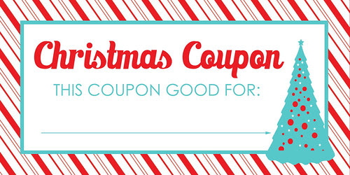 Printable coupon templates for christmas