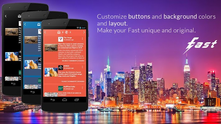 Fast Pro for Facebook - screenshot