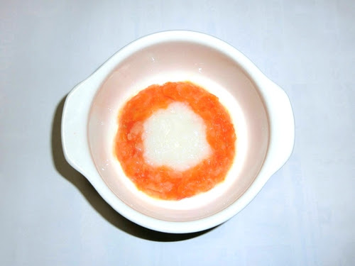 新城市子育て情報ナビ 咲くら 離乳食初期 ごっくん トマト