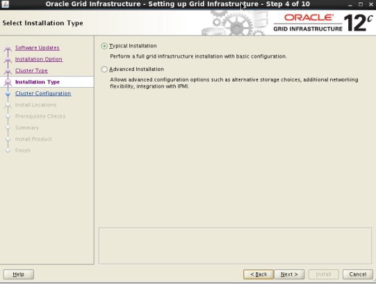 Oracle 12c on Linux 6 OS