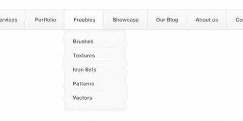 Clean & Simple Navigation Menu 