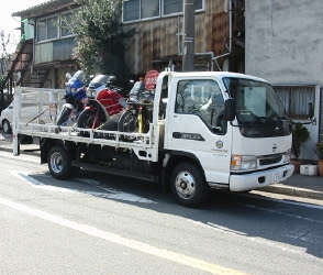 バイク 原付き輸送 格安即日便 東京 川崎 横浜