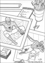 Spiderman coloring pages on Coloring-Book.info