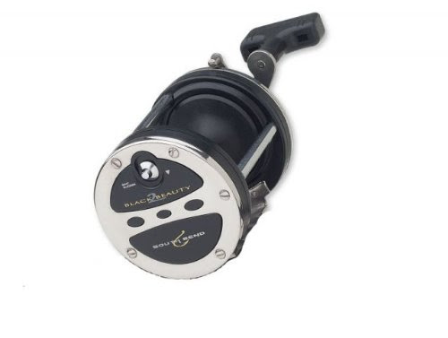 South Bend Beauty 2 Trolling Fishing Reel, 7-Inch/Medium, Black