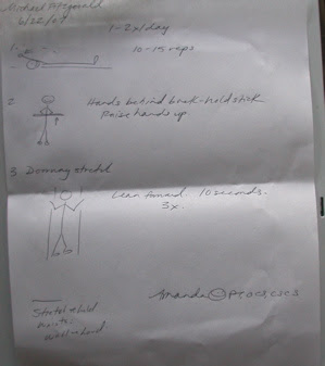 Exercise notes