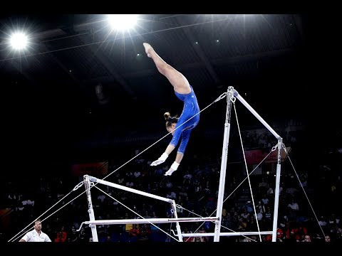 Sunisa Lee - Podium Bars - Gymnastics Coaching.com