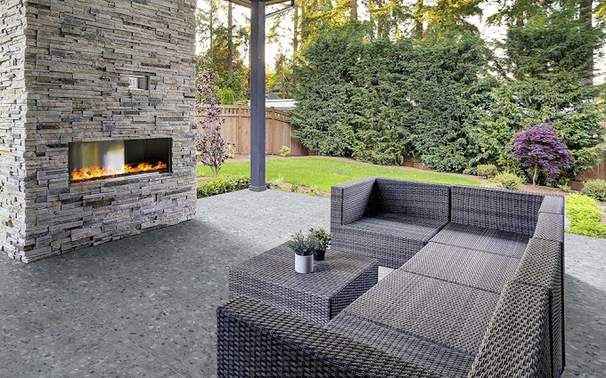 Get Outdoor Fireplace Seating