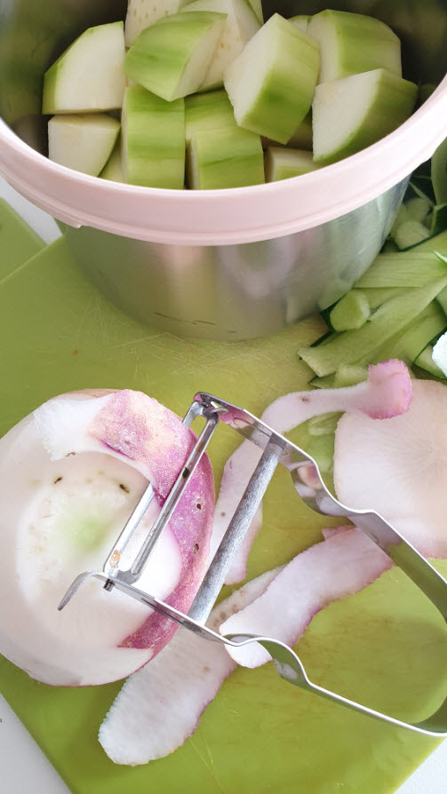 Puree Navet Courgette Babycook Mumpreneur S Life