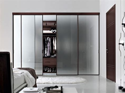 beautiful glass walk  closet designs modern closet