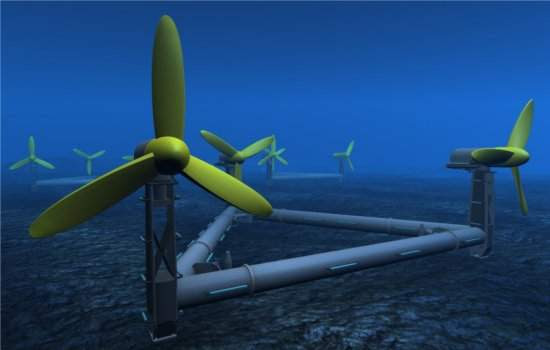 Turbina que explora energia das marés pronta para ser instalada