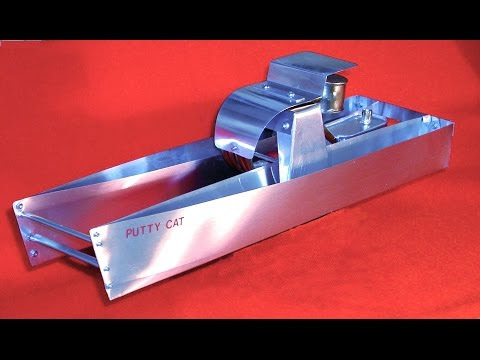small rc pop pop boat rc steam boat catches fire