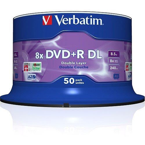 DVD+R DL Recordable Media with double-layer writers from leading manufacturers