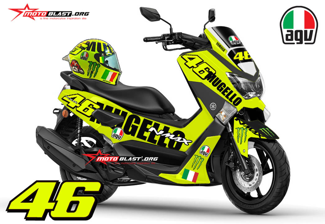 Graphic Kit Yamaha MT25 RED VR46  MOTOBLAST