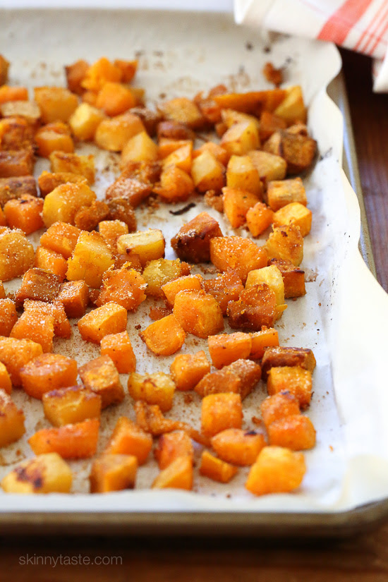 Roasted Seasoned Winter Squash Medley – a wonderful combination of sweet, spicy, smoky and savory flavors.