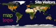 Locations of Site Visitors