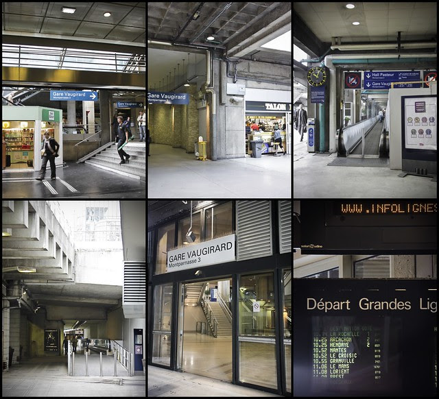 Long way to Montparnasse3 station...