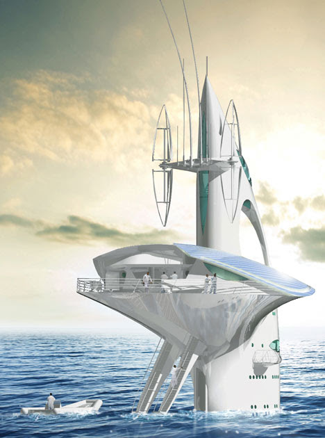 SeaOrbiter by Jacques Rougerie SeaOrbiter by Jacques Rougerie