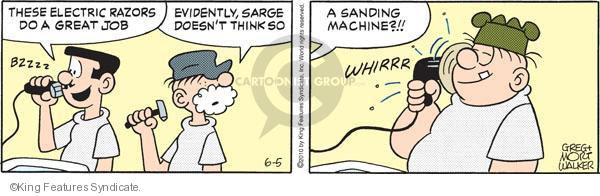 Risultati immagini per comics beetlebailey machine