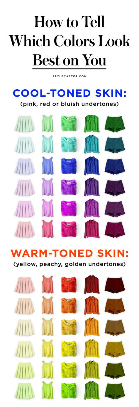  how to tell if you have cool or warm skin undertones fashion colors
