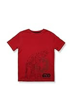 Star Wars Camiseta Manga Corta At-Act Imperial (Rojo)