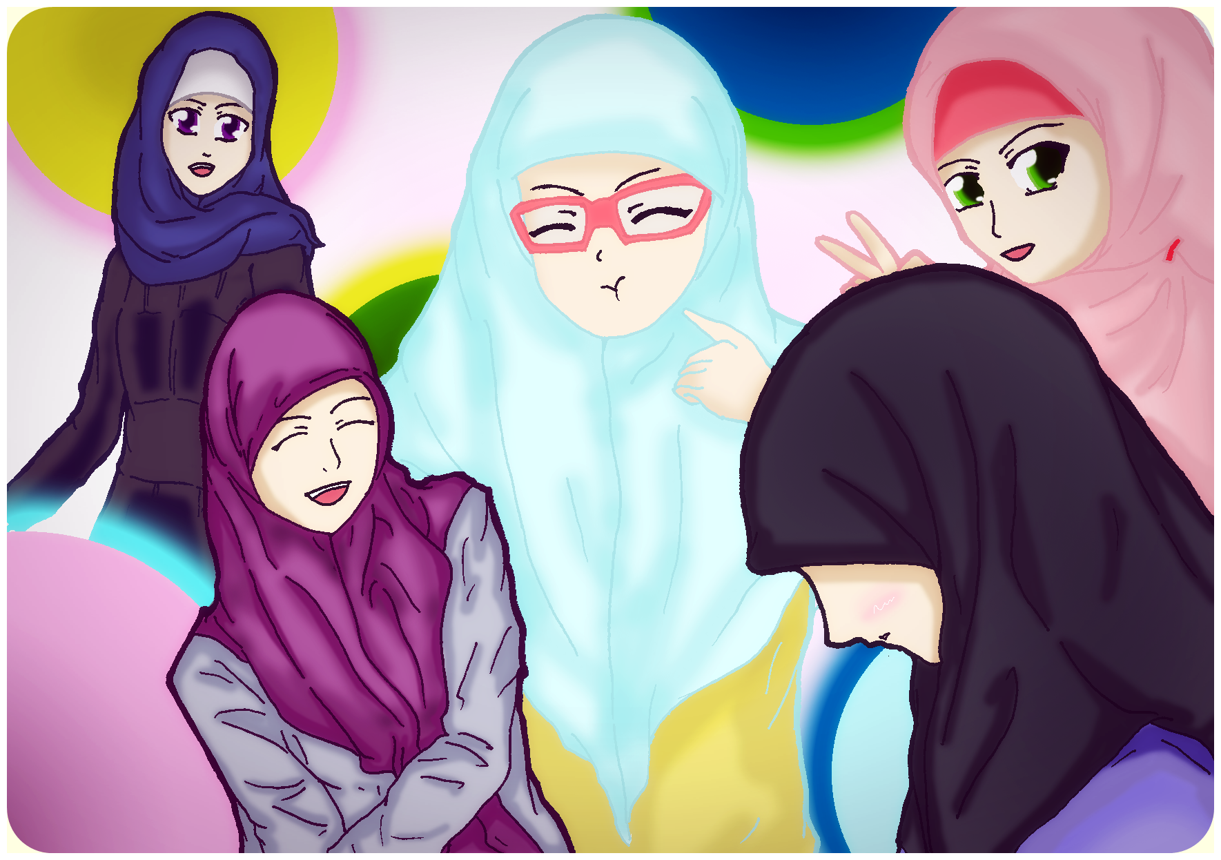 Hijab manga by F-I-O on DeviantArt