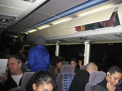 On the bus wondering what it will be like