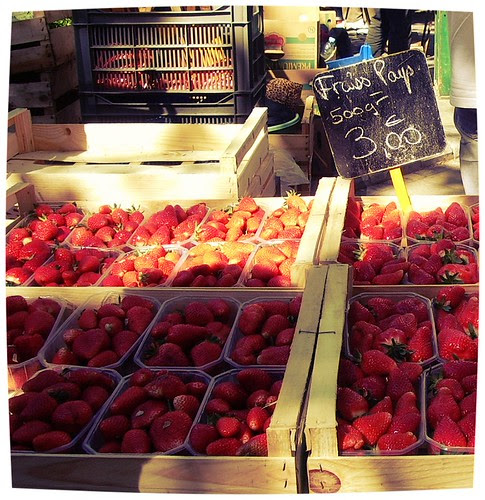Baskets of Strawberries