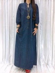 41 Top Populer Harga Baju Gamis Jeans