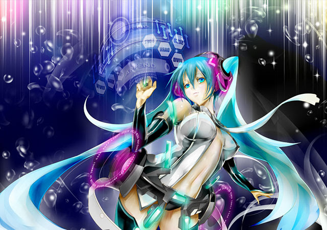 初音ミク 初音ミク アペンドの美しいイラスト壁紙 ボカロ画像