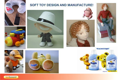 soft toy design by kenhowarddotcom