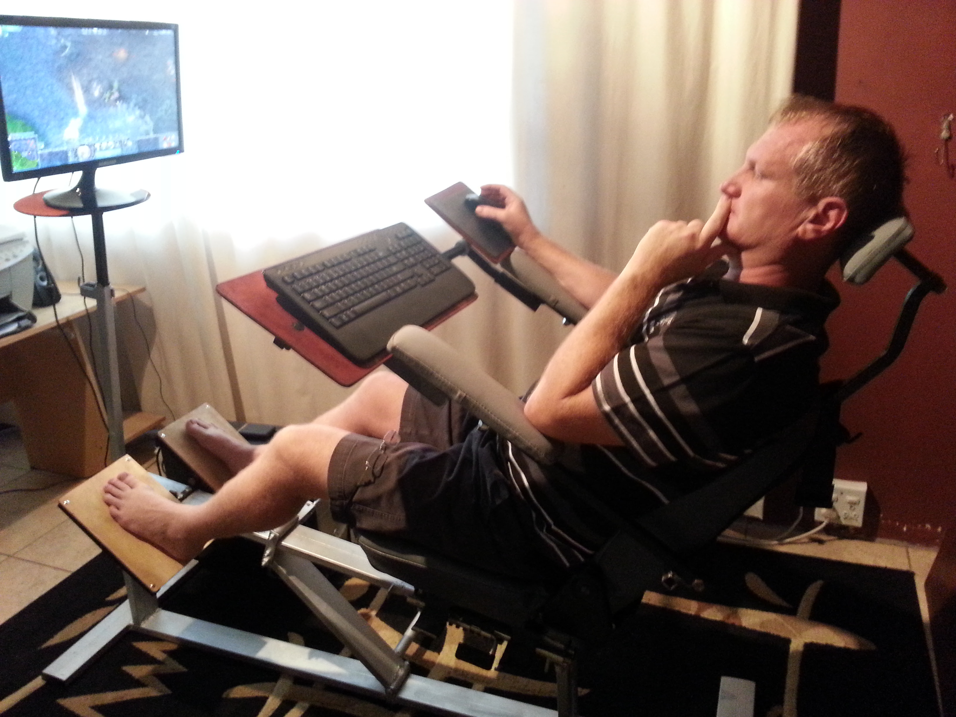 PDF DIY Adjustable Computer Desk Plans Download 12×12 