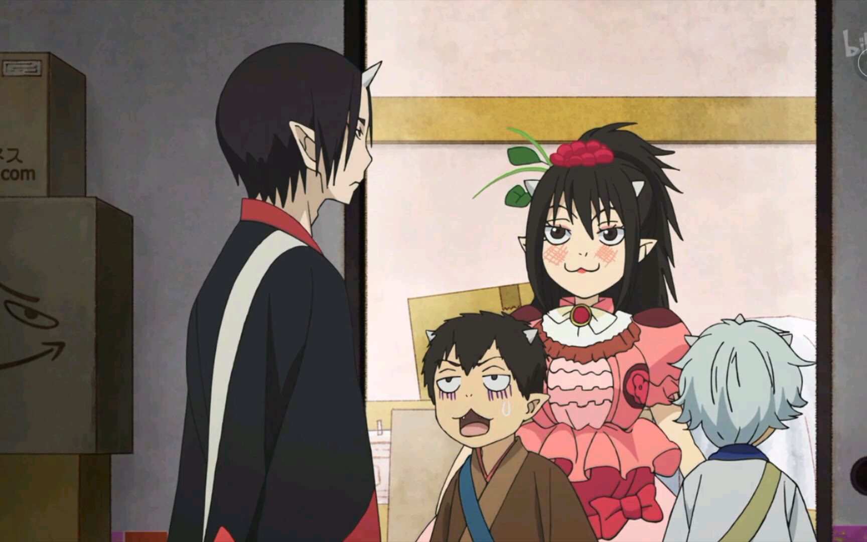 鬼灯的冷彻 唐瓜一家 哔哩哔哩 つロ干杯 Bilibili