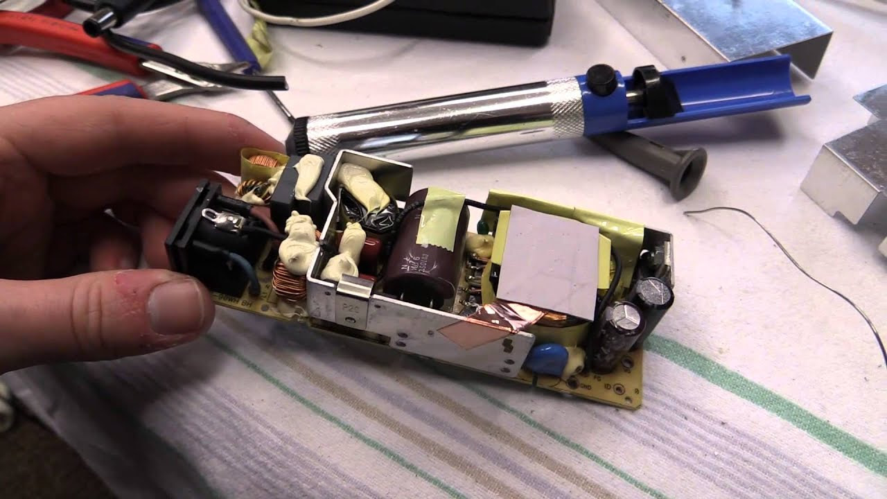 DrCassette's Workshop - Simple Laptop power supply repair ...