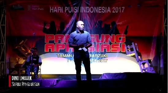 Budayawan Maluku, Dino Umahuk Hadiri Pertemuan Penyair Nusantara X