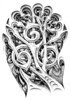 Triskel, tattoo-style-inspired