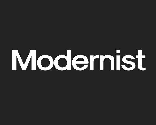 modernist 100 Best free fonts to use for creating a logo
